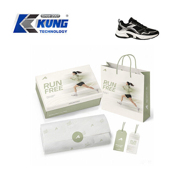 Innovative shoe-making accessories offering custom shoe boxes hang tags shopping bags and tissue paper for shoemaking packaging