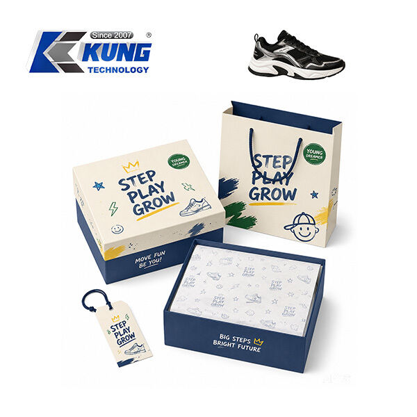 Innovative shoe-making accessories offering custom shoe boxes hang tags shopping bags and tissue paper for shoemaking packaging
