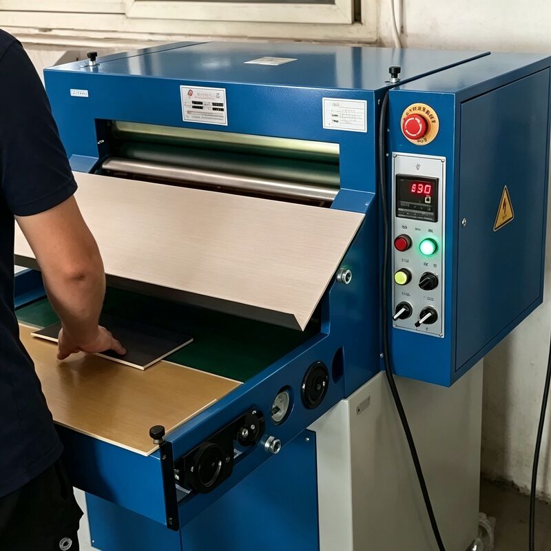 CONTINUOUS MULTIFUNCTIONAL SHOE MATERIAL LAMINATOR