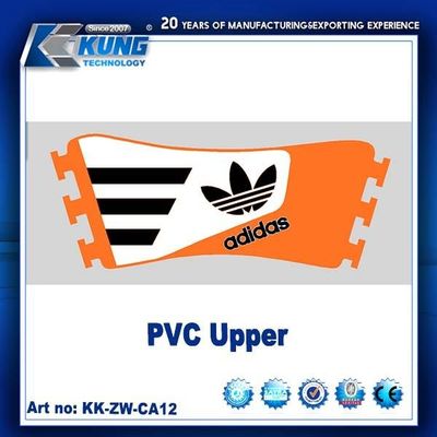Damskie casualowe buty z PVC z patchworkiem - wodoodporne i odporne na zużycie do codziennego użytku