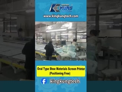 Owalny sitodruk do materiałów na buty (bez pozycjonowania)